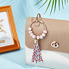 Imitation Leather Tassel Pendant Decorations AJEW-WH20011-20D-4