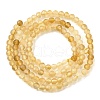 Natural Yellow Quartz Beads Strands G-G259-D03-3mm-3