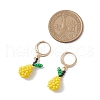 Glass Seed Beads Leverback Earrings EJEW-MZ00342-3