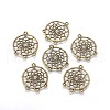 Tibetan Style Alloy Chandelier Components Links TIBEP-R304-020AB-LF-2