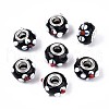 Handmade Lampwork European Beads X-LAMP-Q029-03K-1