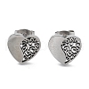 304 Stainless Steel Stud Earrings EJEW-C001-15P-1