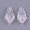 Transparent Spray Painted Glass Pendants X-GLAA-S183-21A-01-2