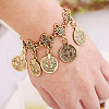 Alloy Charm Bracelets for Women FS-WGB72F4-03-1