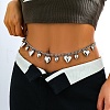 Heart Alloy Tassel Twisted Chain Waist Belly Chains for Women FS-WG9C50D-02-2
