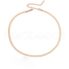 Stainless Steel Snake Bone Chain Necklaces WG20151-09-1
