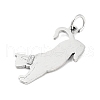 Non-Tarnish 304 Stainless Steel Pendants STAS-E205-01P-2