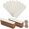 SOFPLATE DIY Wood Bookmarks Making Kits WOOD-SP0001-21B-1