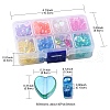 320Pcs 8 Style Transparent Acrylic Beads TACR-YW0001-65-4