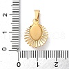 Natural Mixed Stone Pendants STAS-C120-15G-4