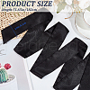 Satin Cloth Ribbon Wrap Around Chain Belt AJEW-WH0314-198E-2
