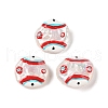Natural Keshi Pearl Enamel Beads PEAR-G014-04C-1
