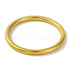 Ion Plating(IP) Plain 304 Stainless Steel Bangles for Women BJEW-B104-33B-G-2