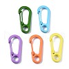 Spray Painted Alloy Spring Gate Rings X-KEYC-S255-010-NR-2