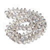 Electroplate Glass Beads Strands EGLA-G038-01A-HR02-2