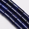 Natural Lapis Lazuli Column Bead Strands X-G-M264-14-1