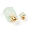 Faceted Natural Fluorite Pendants G-H252-B03-3
