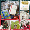   2 Rolls 2 Colors Christmas Snowflake Felt Lace Trim OCOR-PH0003-94-6