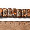 Synthetic Imperial Jasper Beads Strands G-Q050-A01-03-4