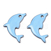 201 Stainless Steel Enamel Pendants X-STAS-N088-16G-1