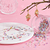   80G 8 Colors Glass Seed Beads GLAA-PH0003-68C-2
