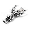 Tibetan Style Alloy Pendants TIBE-L012-038AS-02-2
