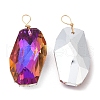 Glass Pendants KK-Q777-06G-02-1