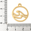 Ion Plating(IP) 304 Stainless Steel Pendants STAS-B056-26G-01-3