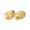 Manual Polishing 304 Stainless Steel Charms STAS-P335-28G-2