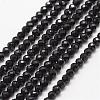 Natural Spinel Bead Strands G-P279-78-3mm-1