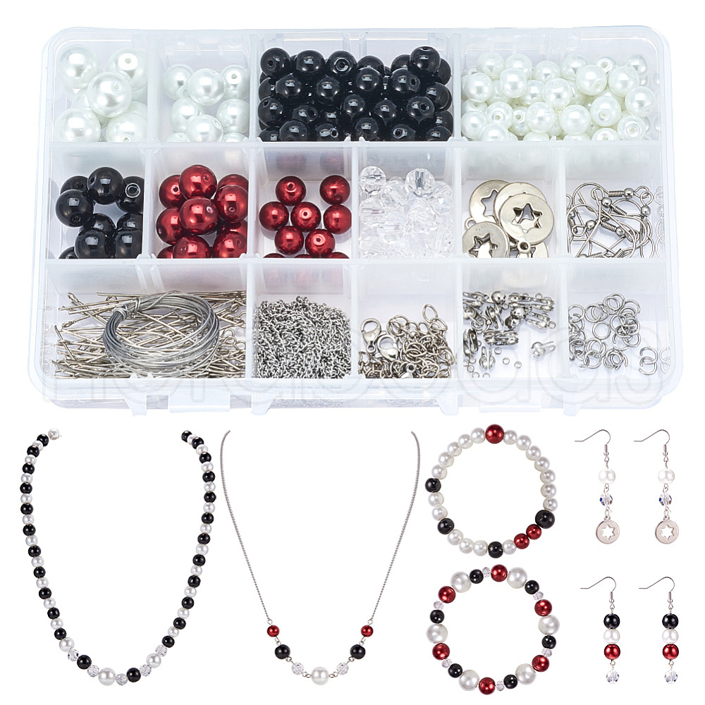 Wholesale 1 Set SUNNYCLUE DIY Bracelet Making Sets for Handcrafted