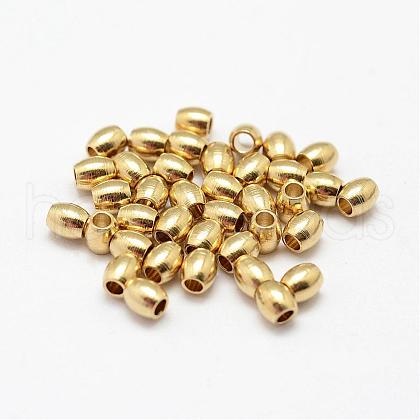 Brass Beads KK-P095-03-1