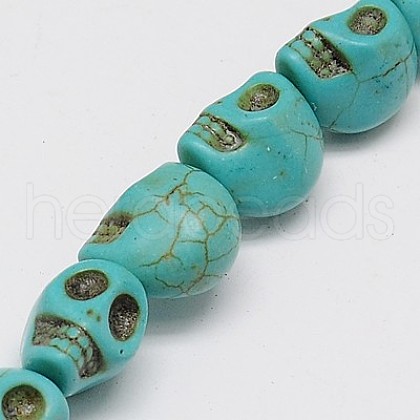 Synthetic Turquoise Beads Strands TURQ-G113-8x10mm-05-1