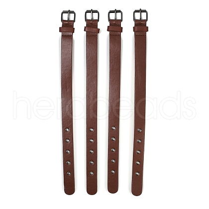 Imitation Leather Coat Cuff Belt FIND-WH0111-387B-1