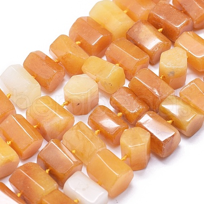 Natural Topaz Jade Beads Strands G-K293-J12-C-1