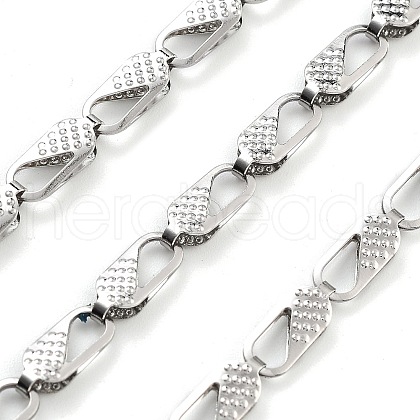 Non-Tarnish 304 Stainless Steel Link Chain CHS-H026-12P-1