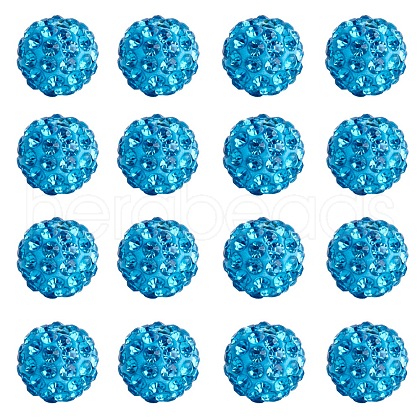 Pave Disco Ball Beads RB-PH0003-10mm-03-1