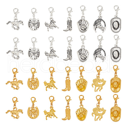 Alloy Pendant Decorations HJEW-GA00003-1