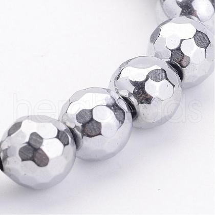 Non-Magnetic Synthetic Hematite Beads Strands G-B354-1-1