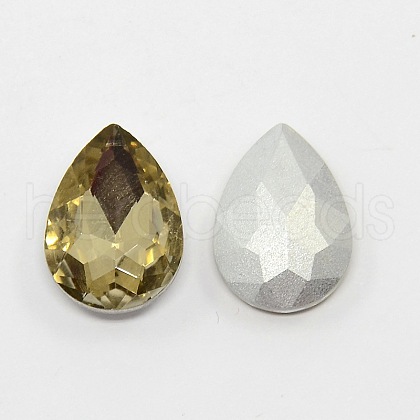 Glass Pointed Back Rhinestone RGLA-Q002-2-1