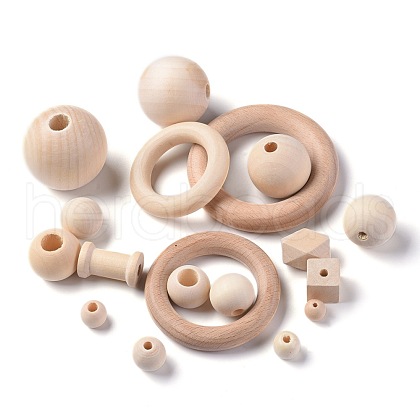 Wood Beads WOOD-XCP0001-09-1