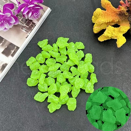 Plastic Imitation Luminous Stone Display Decoration PW-WG75281-06-1
