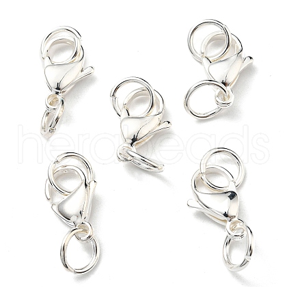 304 Stainless Steel Lobster Claw Clasps STAS-B045-06S-1