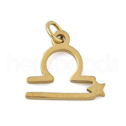 304 Stainless Steel Pendants STAS-U058-01G-07-1