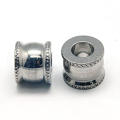 Tarnish Resistant 304 Stainless Steel Beads STAS-E093-20-1