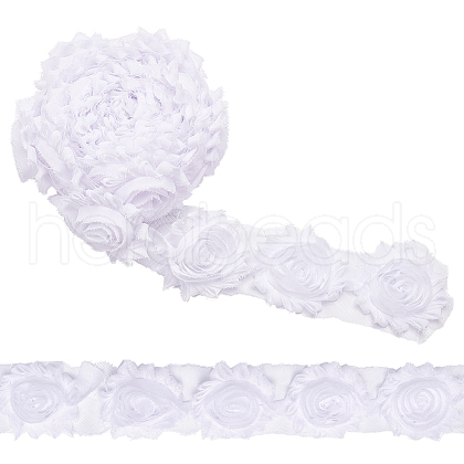 Polyester Lace Ribbons OCOR-WH0082-213A-1