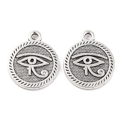 Tibetan Style Alloy Pendants TIBEP-R304-077AS-LF-1
