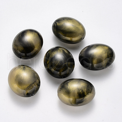 Imitation Gemstone Acrylic Beads OACR-R075-08C-1