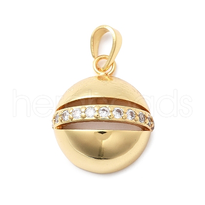 Brass Pendants KK-D367-01G-B-1
