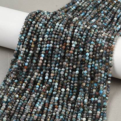 Natural Apatite Beads Strands G-RM2025-A32-3mm-1